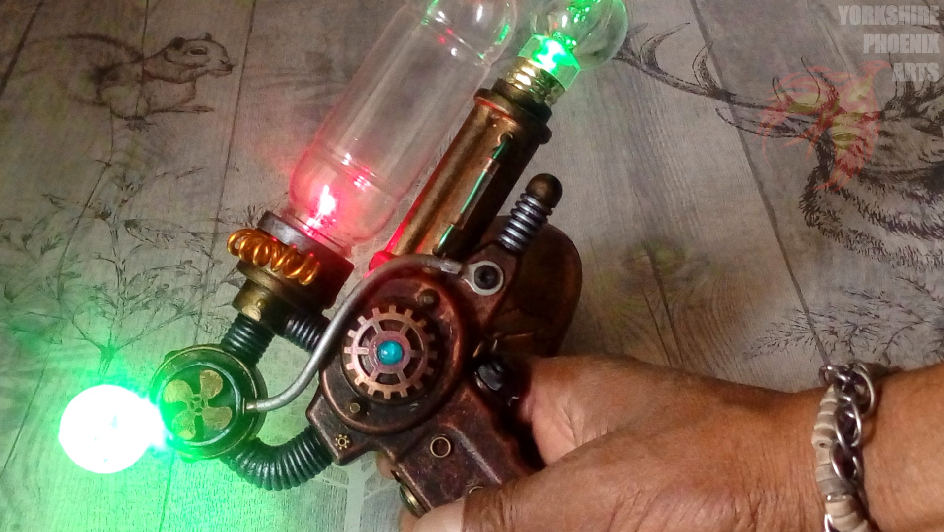 Steampunk Mini Ray Gun