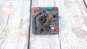 Steampunk Fidget Spinner Handmade – 0134F0002