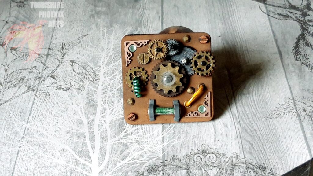Steampunk Fidget Spinner Handmade – 0138F0004