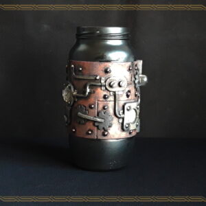 Steampunk Bottle Jar