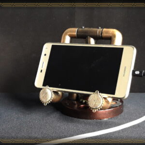 Steampunk Phone Stand