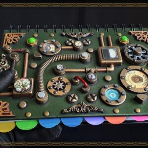 Steampunk 3D Notebook