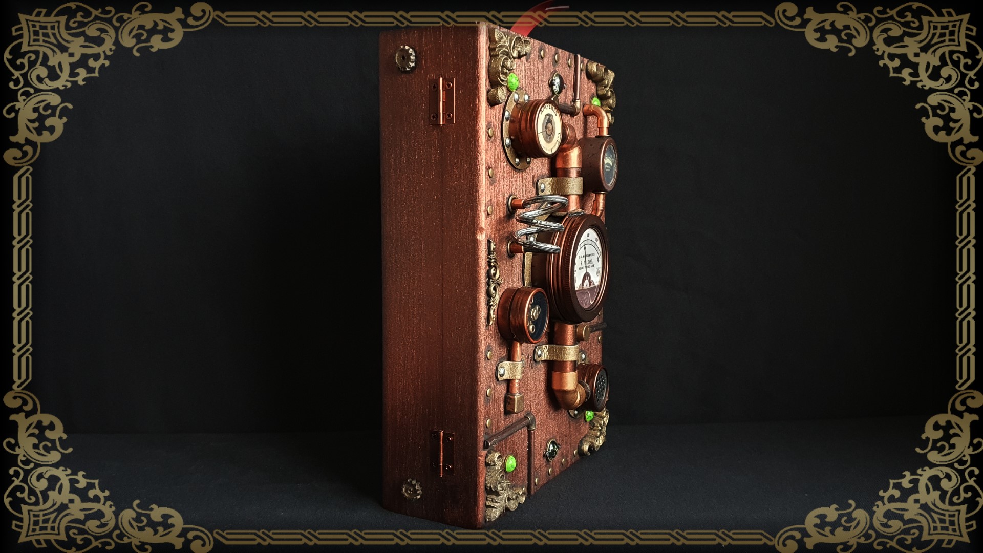 Steampunk Storage Book