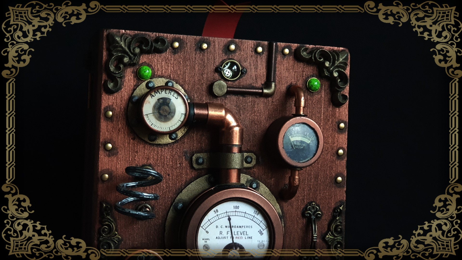 Steampunk Storage Book