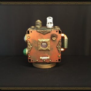 Steampunk Radio Lamp