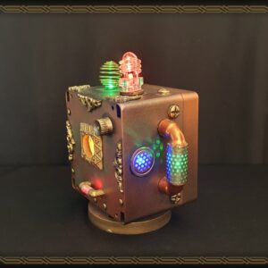 Steampunk Radio Lamp