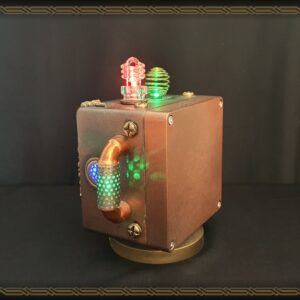 Steampunk Radio Lamp