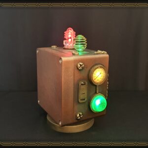 Steampunk Radio Lamp