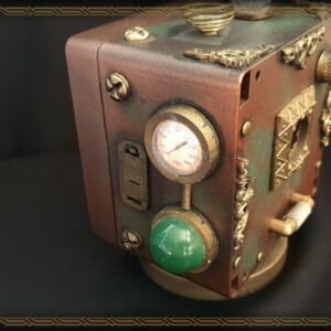 Steampunk Radio Lamp