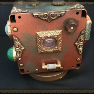 Steampunk Radio Lamp
