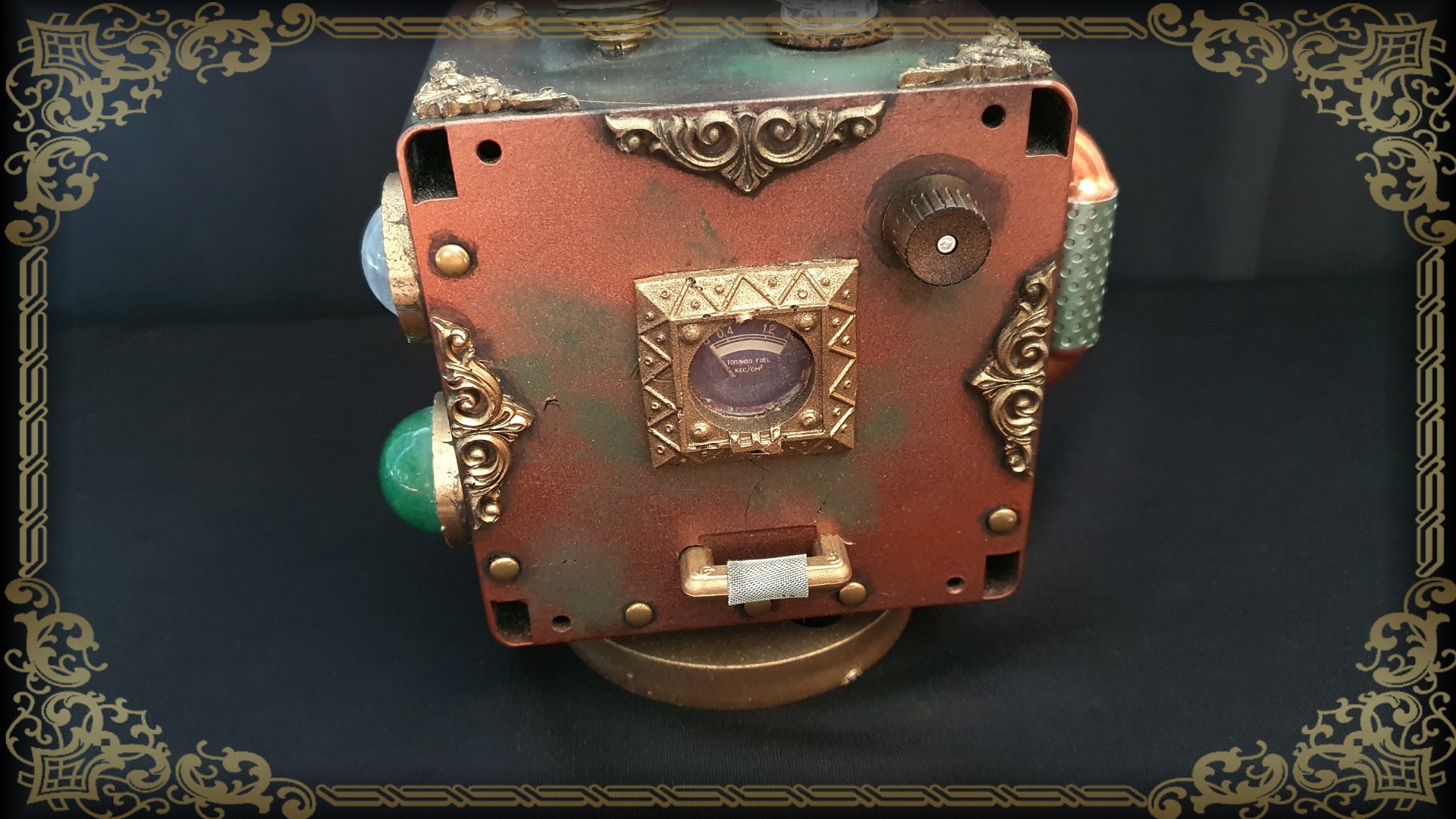 Steampunk Radio Lamp