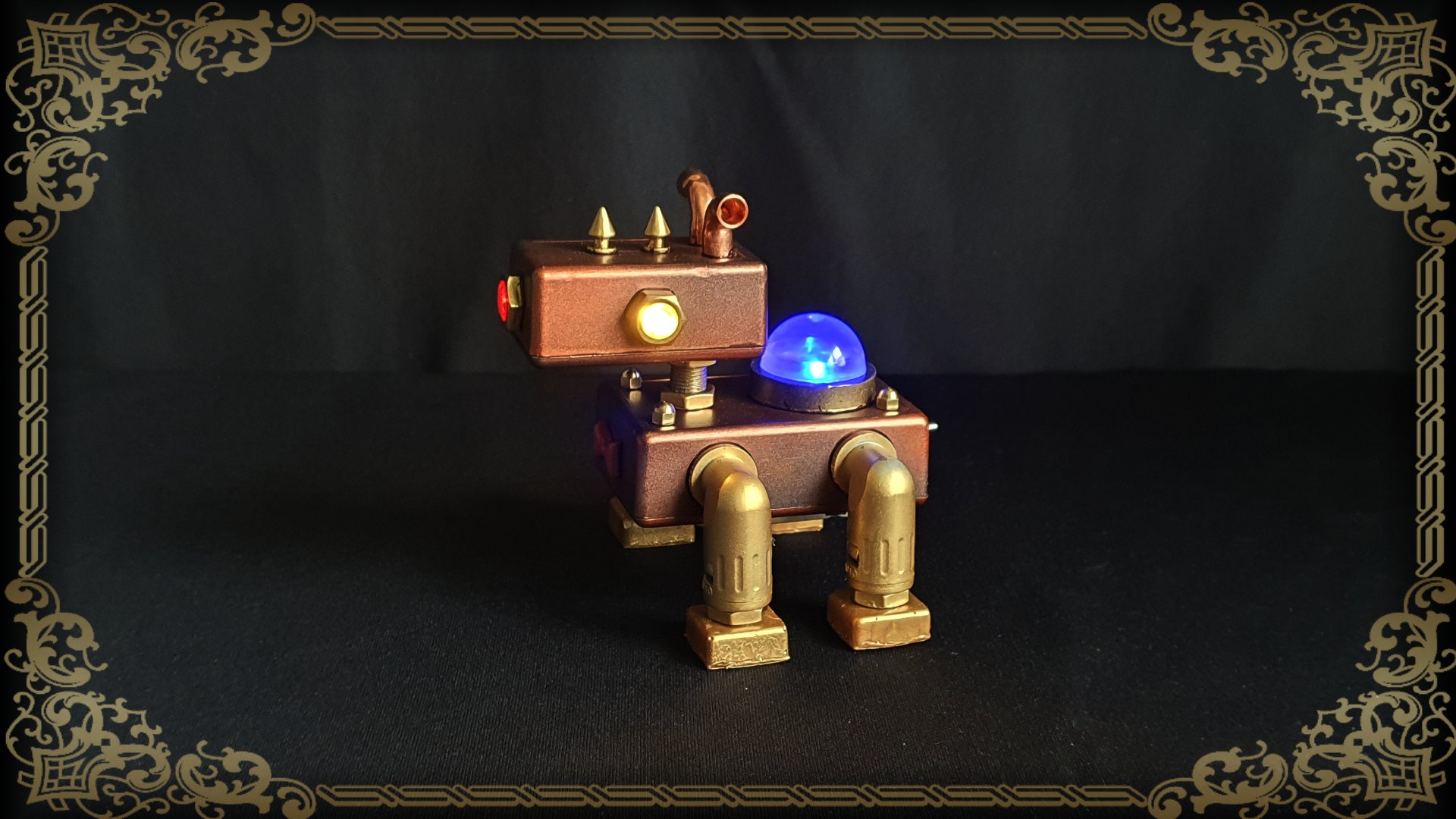 Steampunk Robot Dog