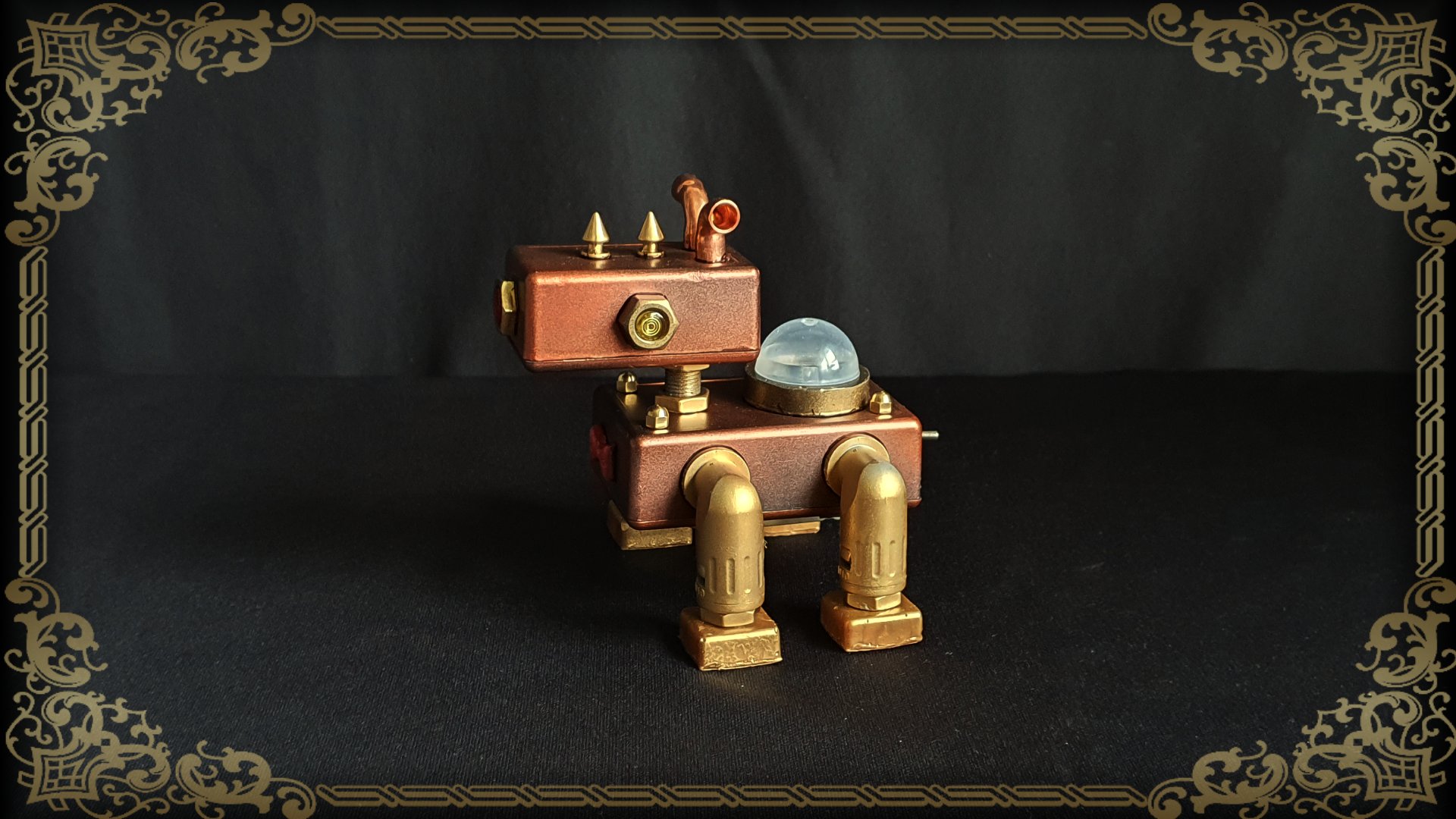 Steampunk Robot Dog