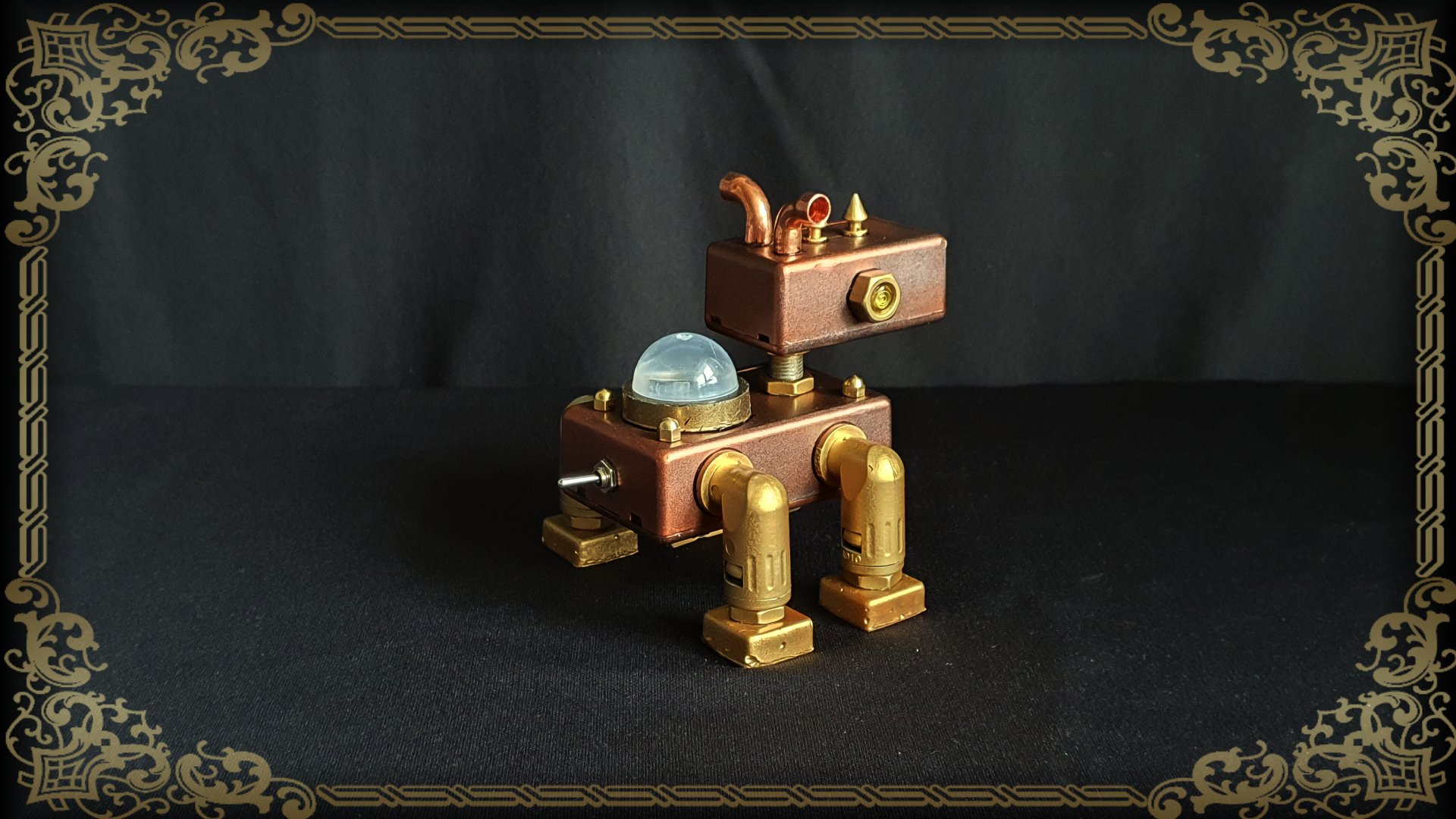 Steampunk Robot Dog