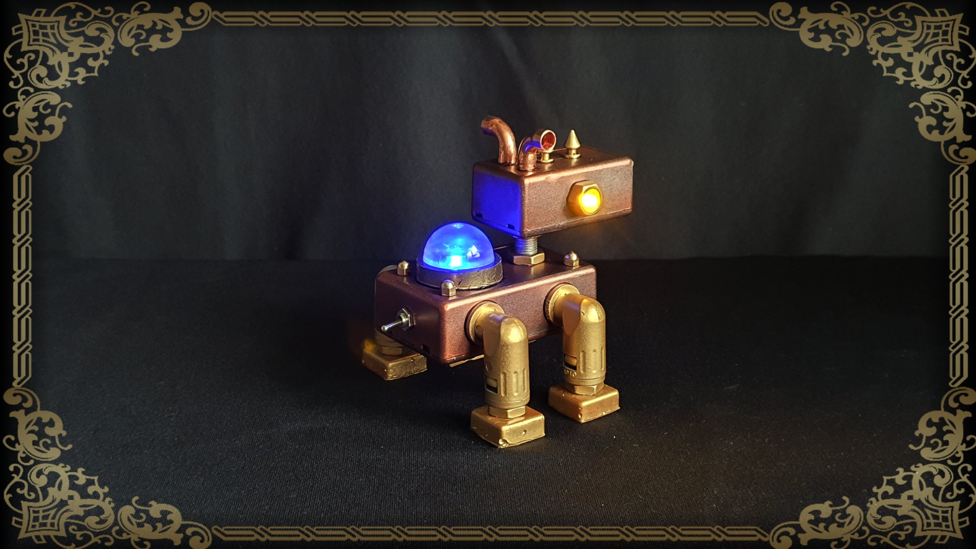Steampunk Robot Dog