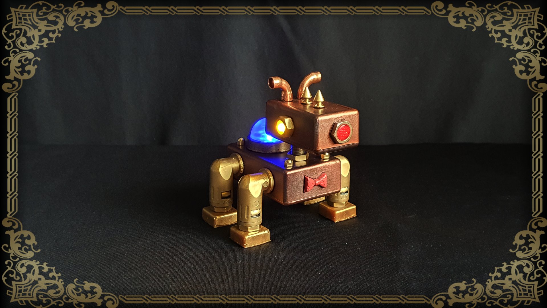 Steampunk Robot Dog