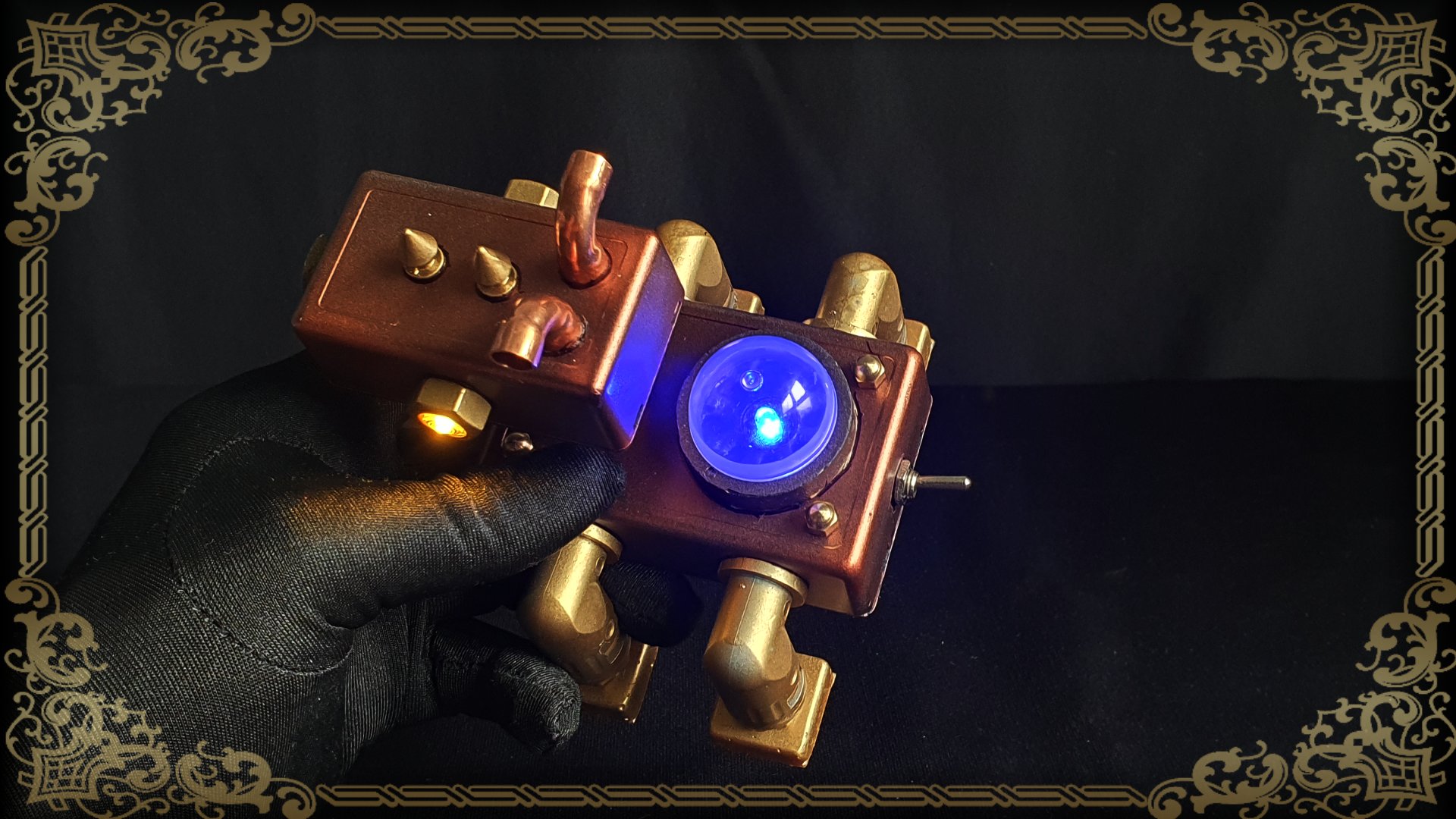 Steampunk Robot Dog